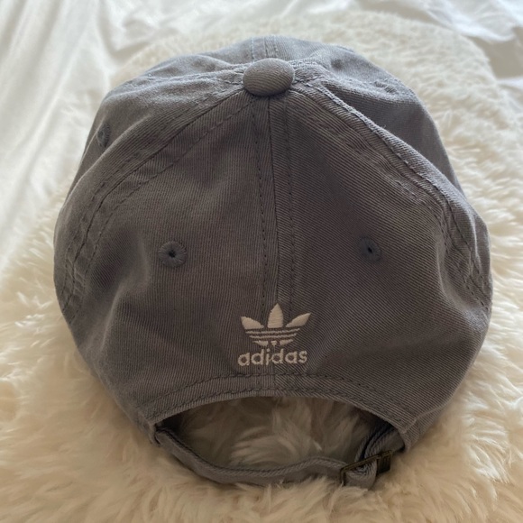 ADIDAS ORIGINAL GRAY BASEBALL CAP HAT - Picture 5 of 5